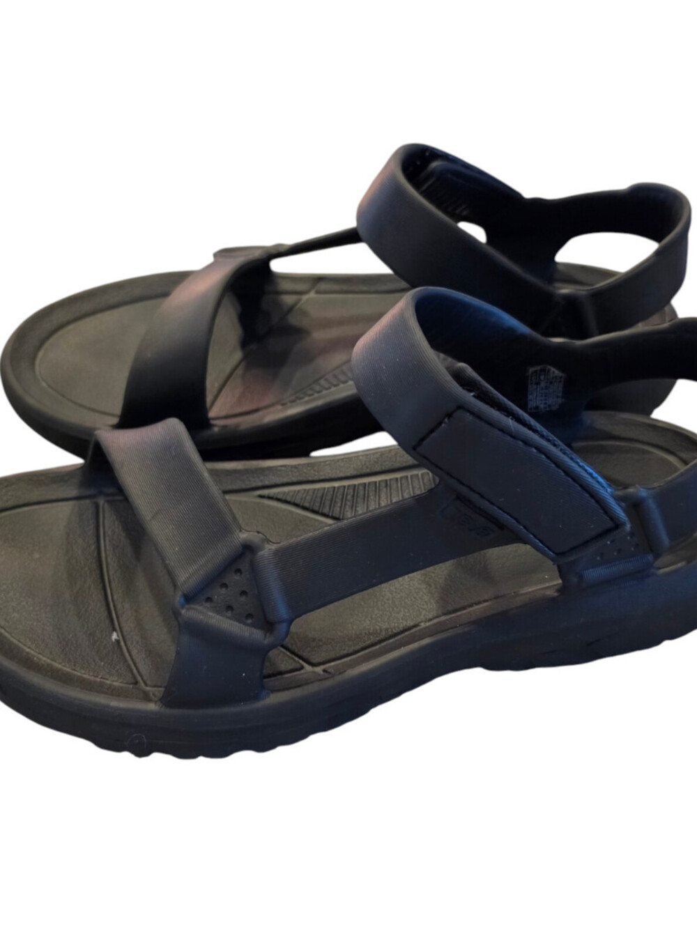 Teva Men's Hurricane Drift Sandals - US 9 Black, 1124073/BLK